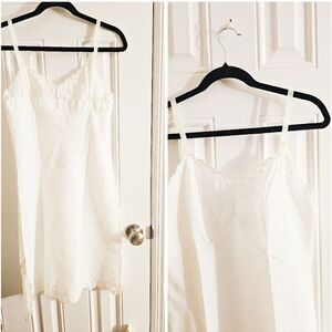 Vtg 50's 60's  Aristocrat By Superior Nylon Nightie Slip Dress.